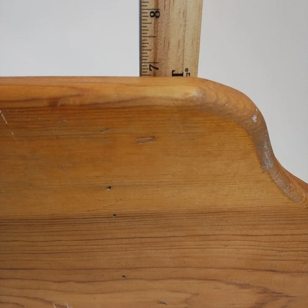 Vintage Handmade Wood Wall Shelf 40